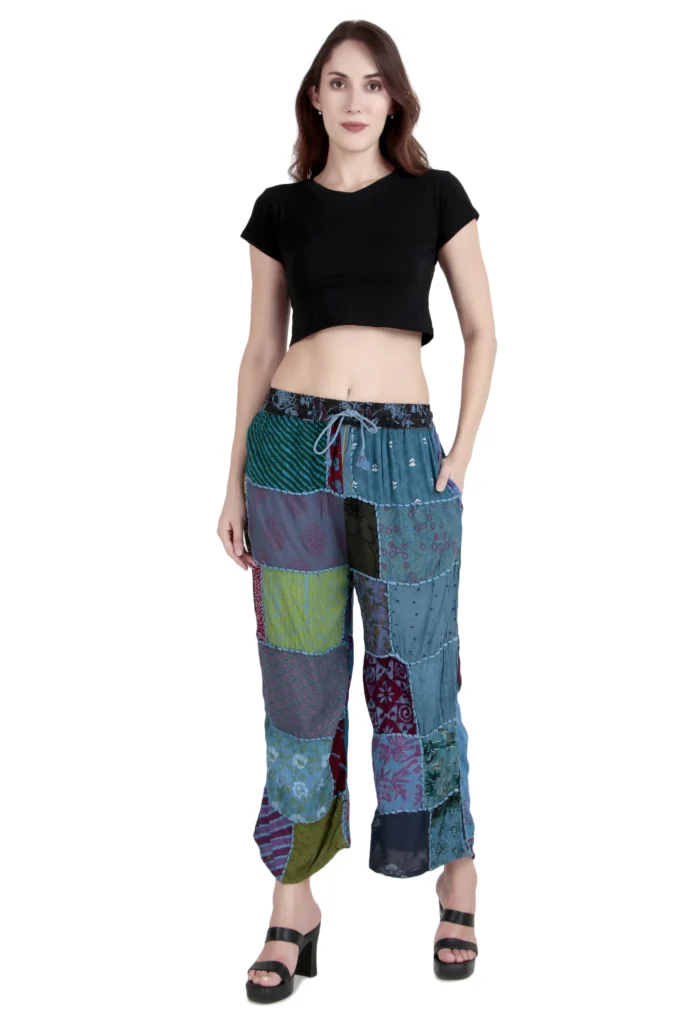 Patchwork Boho Pants